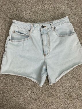 Billabong Light Wash Cutoff Denim Shorts